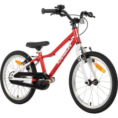 Rower dziecięcy KARBON Superlight Automatic 18 cali dla chłopca Czerwony