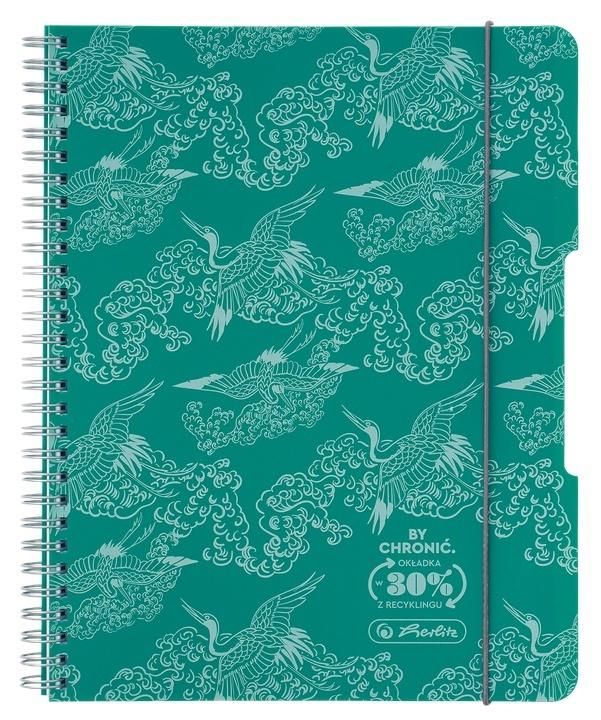 Herlitz Kołozeszyt A580k kratka Colors turkus (4szt) - zeszyt