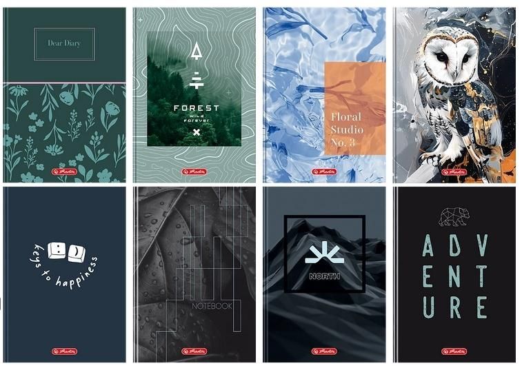 Brulion A596k linia mix (5szt) Herlitz - zeszyt