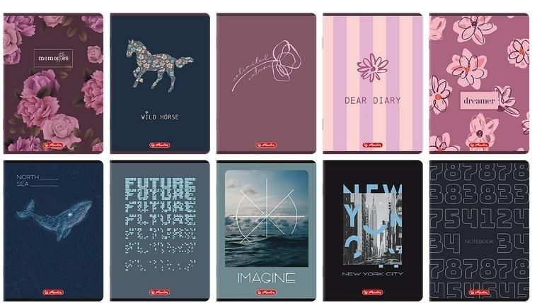 Zeszyt A560k linia mix (10szt) Herlitz - zeszyt