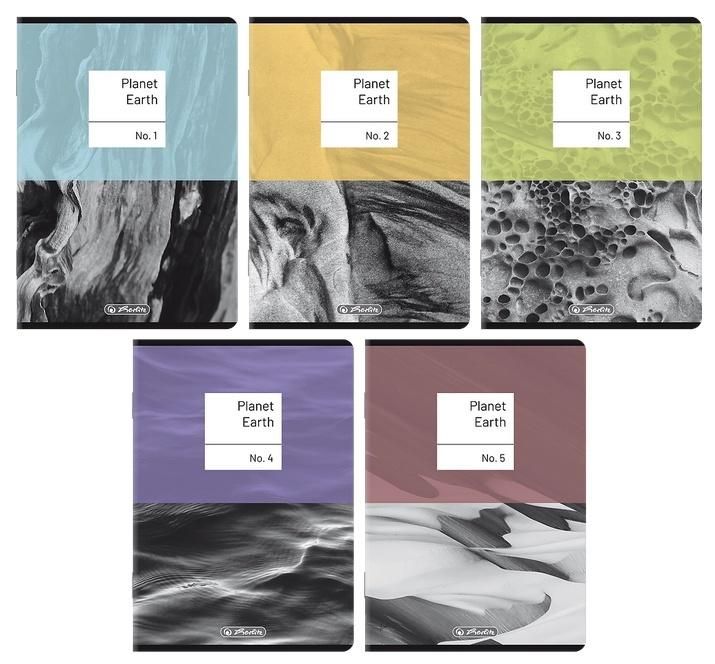 Zeszyt A580k linia Earth (5szt) Herlitz - zeszyt