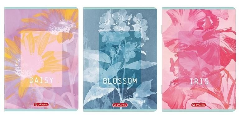 Zeszyt B580k kratka Blossom (5szt) Herlitz - zeszyt
