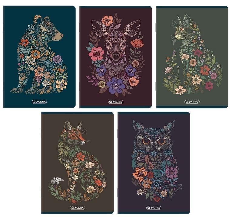 Zeszyt A560k kratka Florimals (10szt) Herlitz - zeszyt