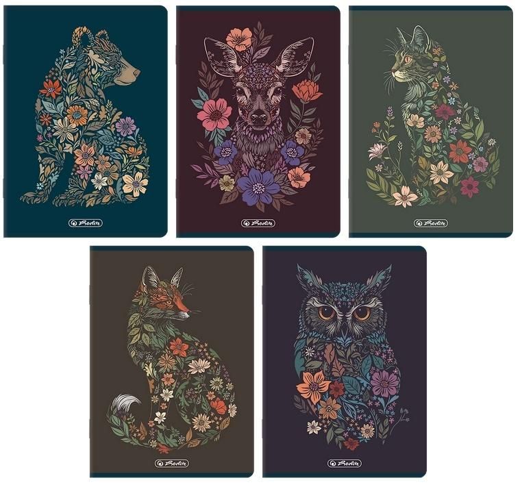 Zeszyt A532k kratka Florimals (10szt) Herlitz - zeszyt