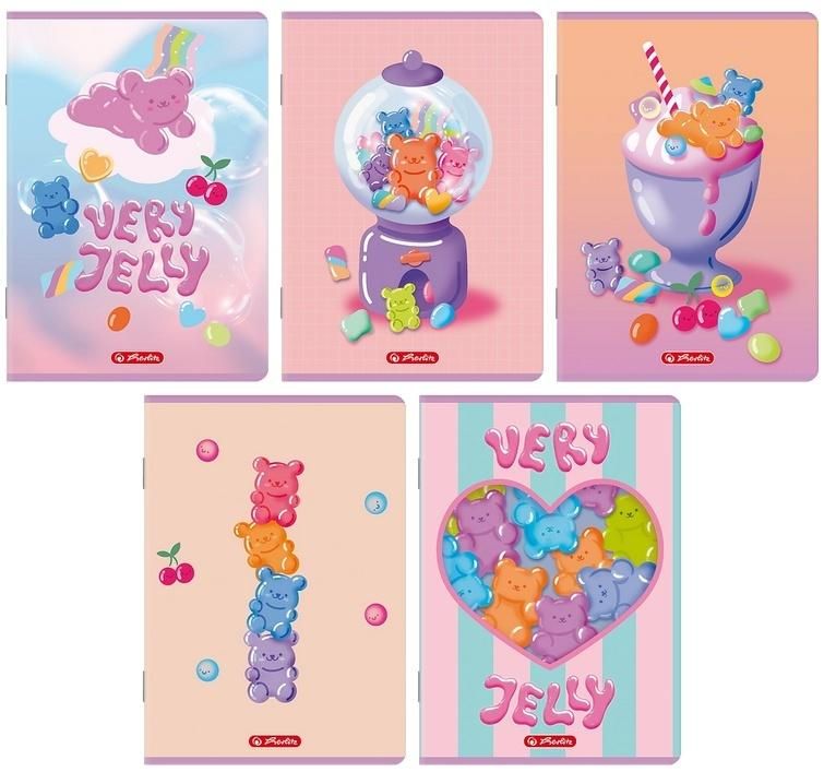 Zeszyt A516k kratka Jelly (20szt) Herlitz - zeszyt