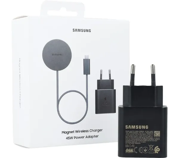 Samsung EP-P2900TBEGWW Qi2 25W + Zasilacz 45W Czarny