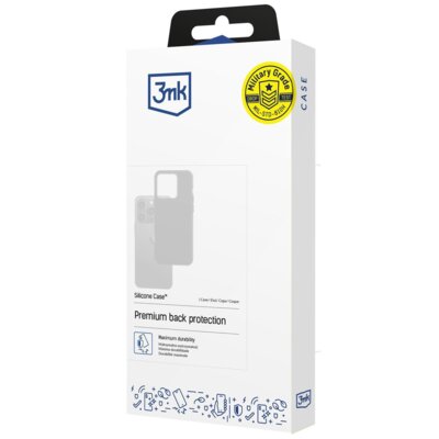 Etui 3MK Silicone Case do Apple iPhone 16 Pro Max Ciemnozielony