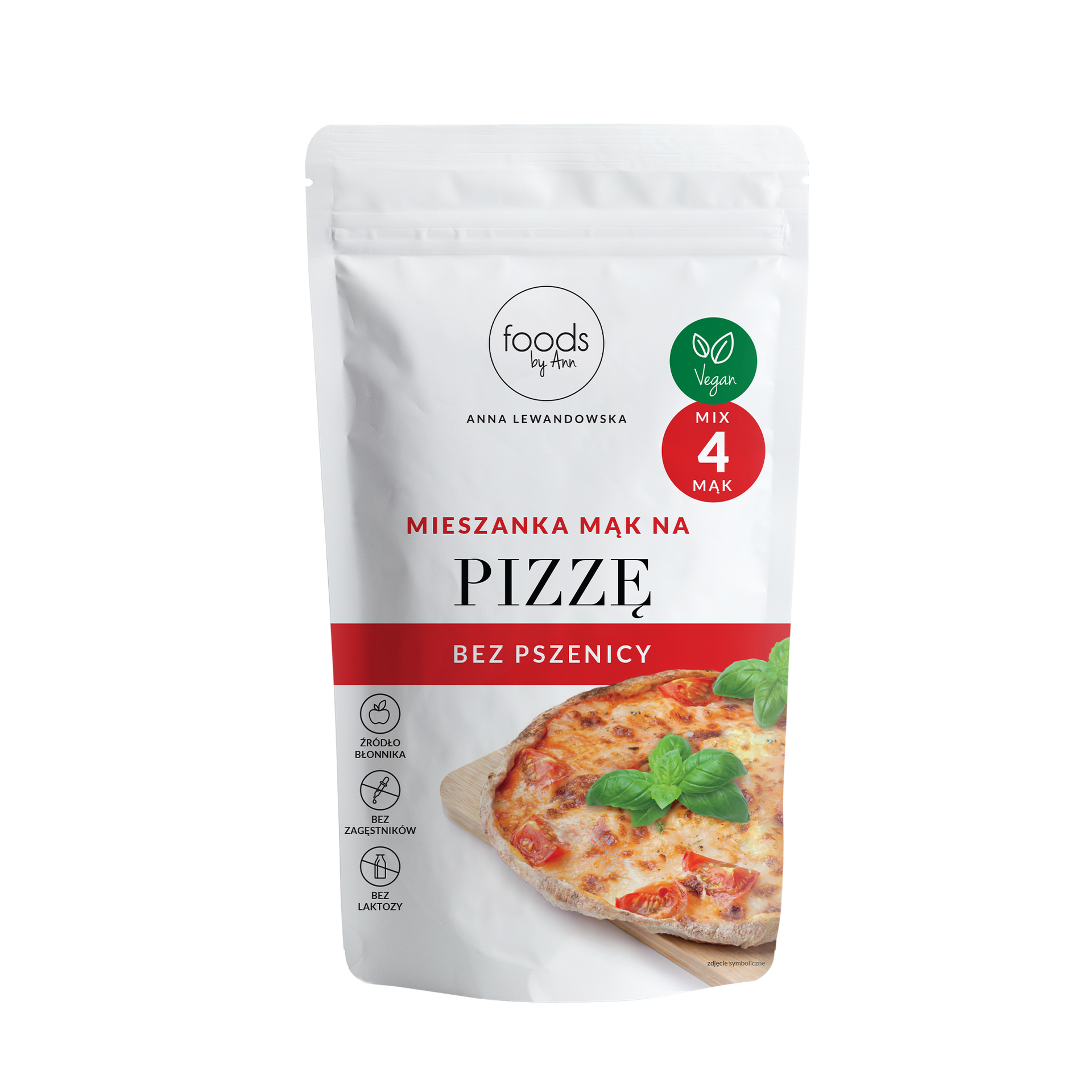 FOODS BY ANN Mieszanka mąk na pizzę bez pszenicy 200g