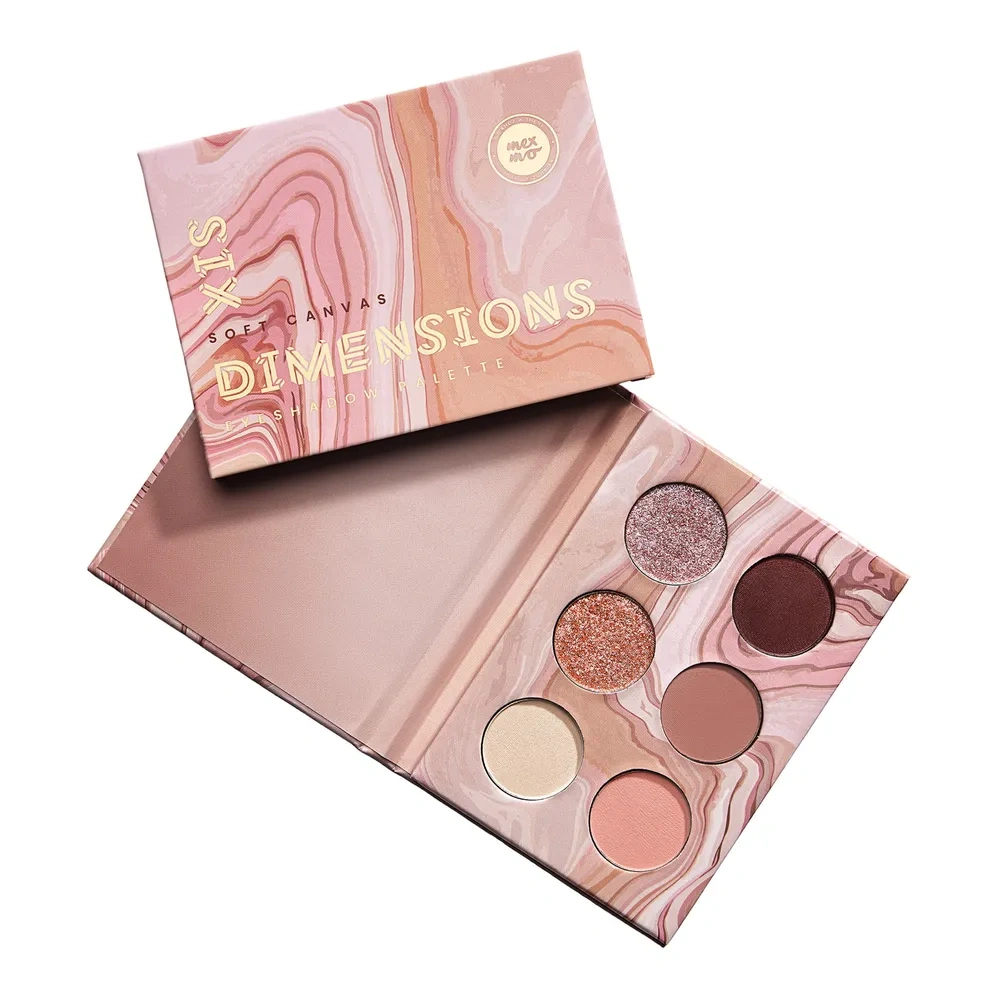 Mexmo Six Dimensions Soft Canvas paleta cieni do powiek 6 x 1,5 g
