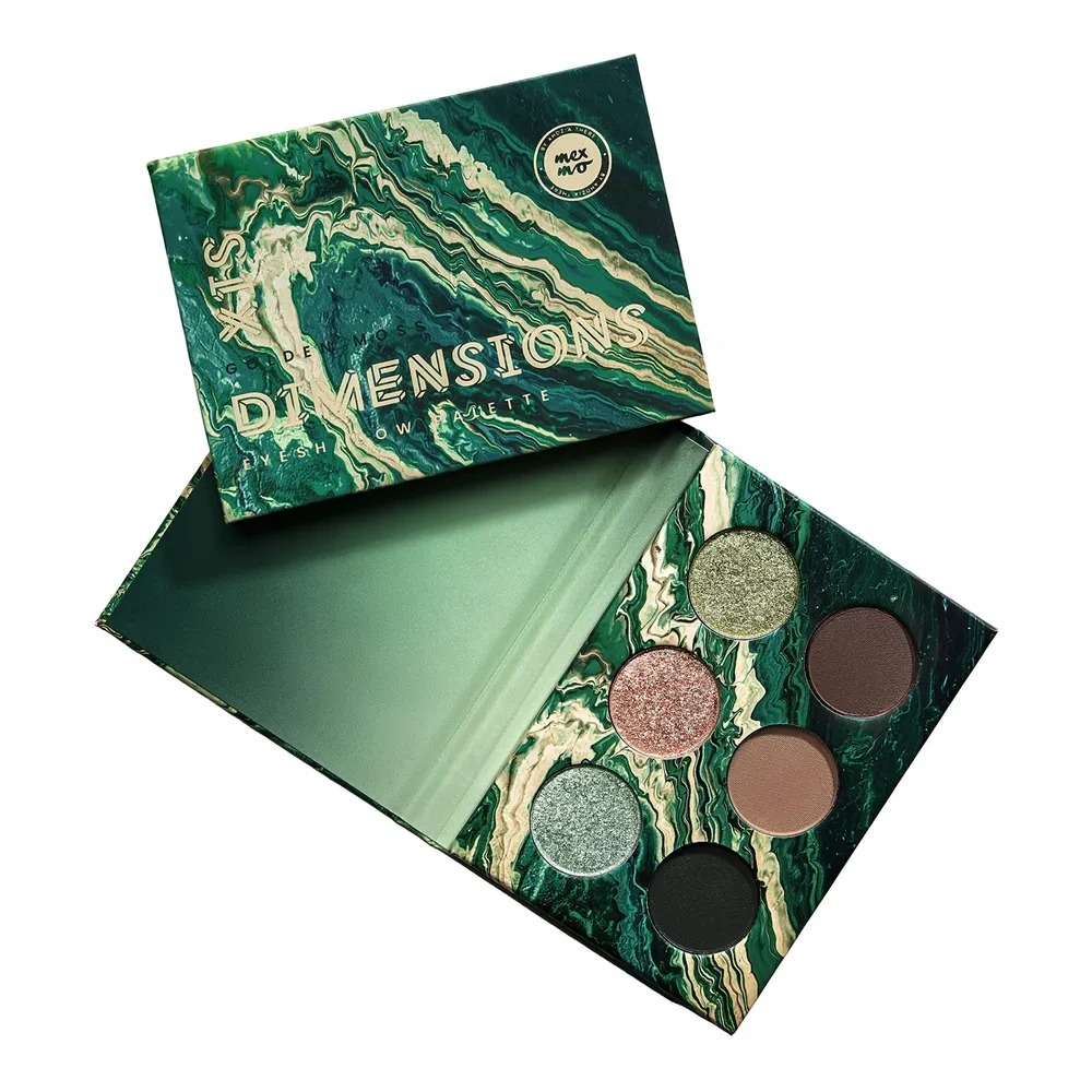 Mexmo Six Dimensions Golden Moss paleta cieni do powiek 6 x 1,5 g