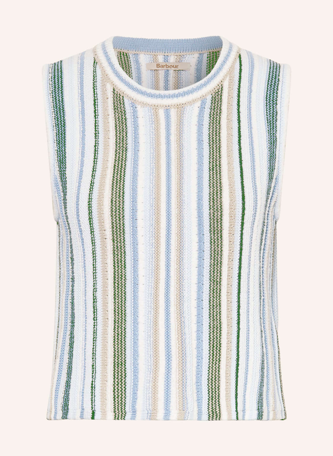 Barbour Dzianinowy Top Josie blau