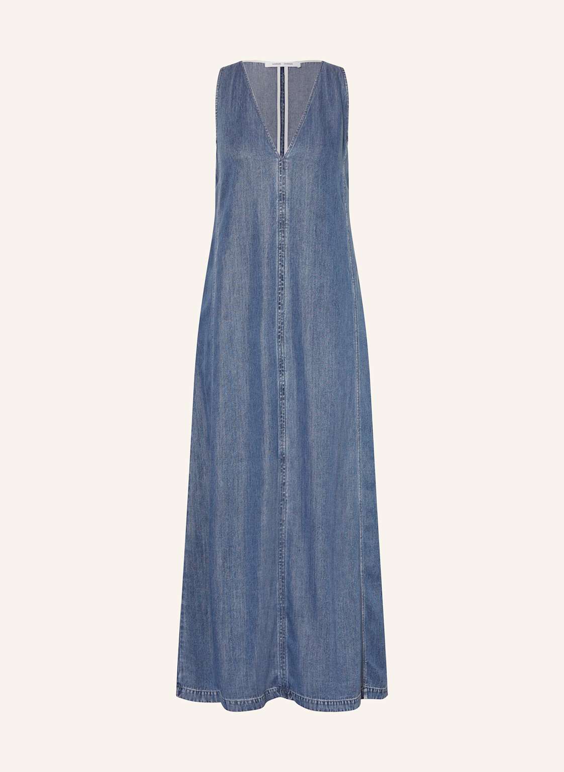 Samsøe Samsøe Sukienka Jeansowa Saskylar blau