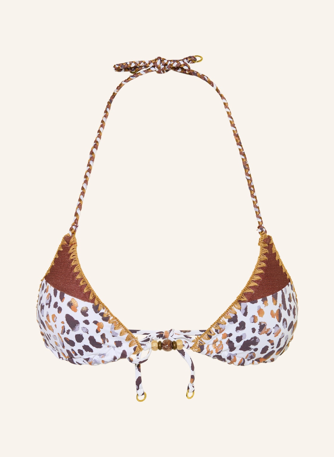 Banana Moon Couture Trójkątny Stanik Bikini Bosco Dunara weiss