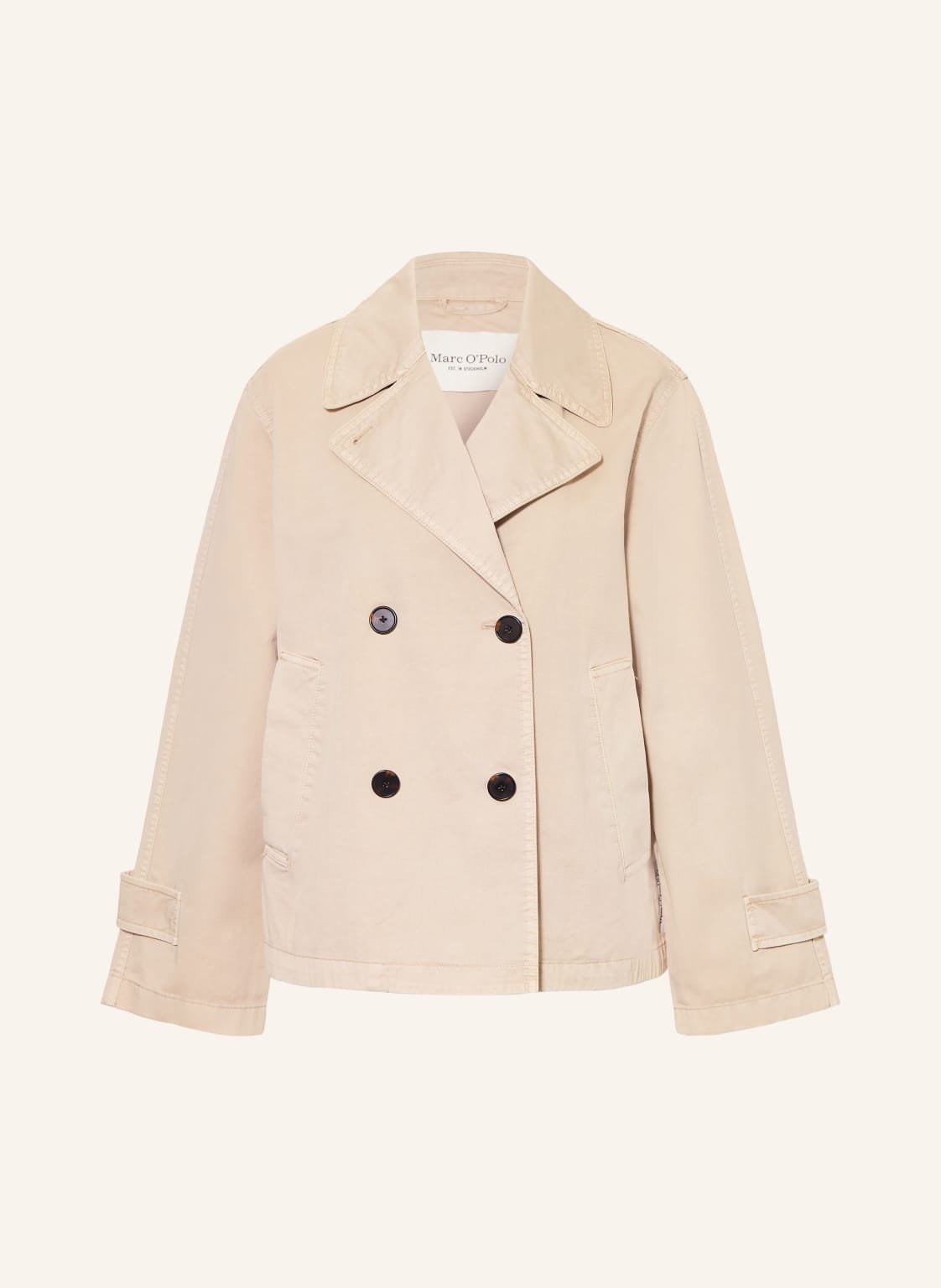 Marc O'polo Kurtka Z Klapami beige