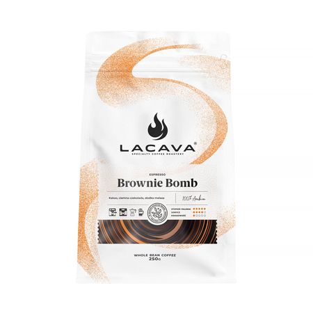 LaCava Kawa ziarnista Brownie Bomb Espresso 250 g - kawa