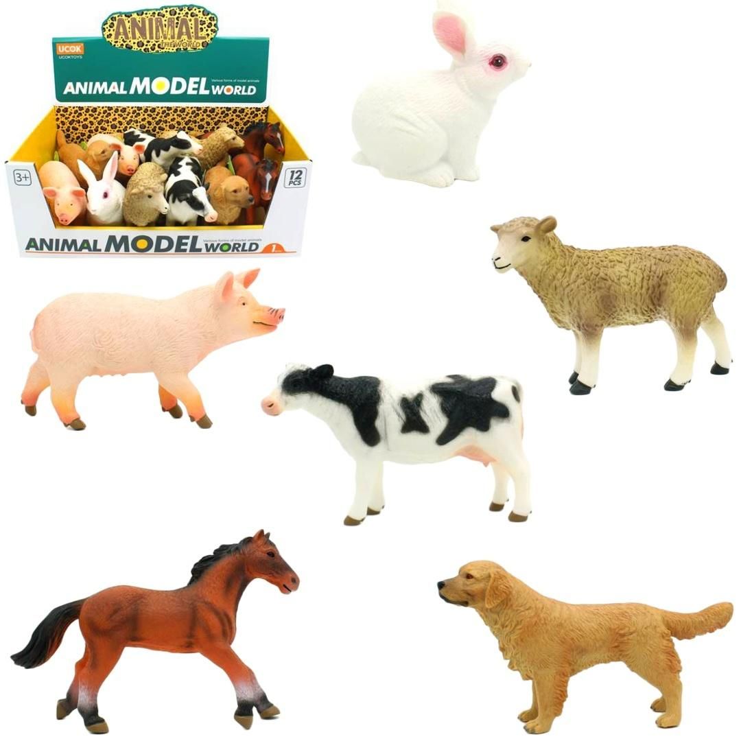 Zwierzęta domowe miękkie Mix - figurka