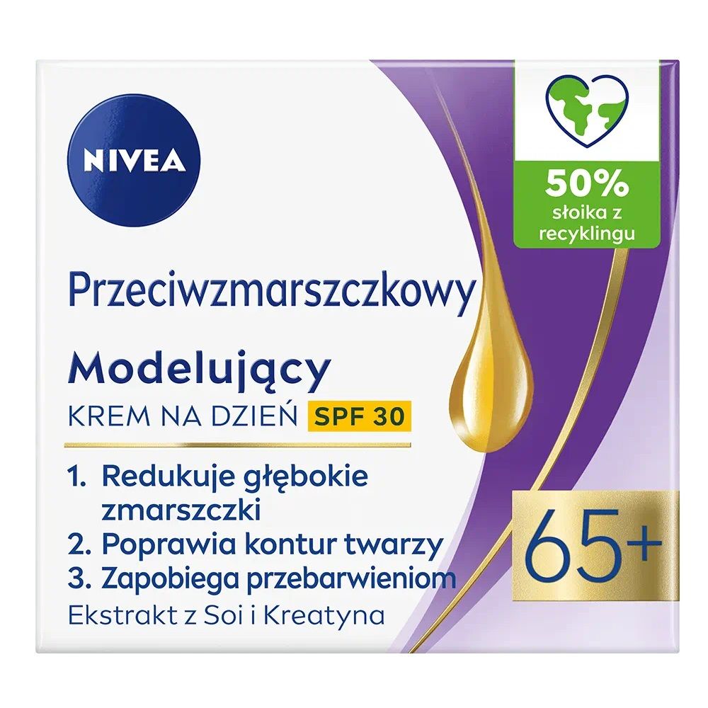 Nivea Przeciwzmarszczkowy krem na dzień 65+ 50 ml