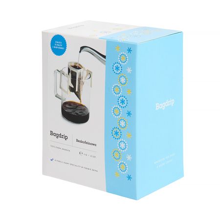Bagdrip Kawa bezkofeinowa w saszetkach 8 x 11 g - kawa