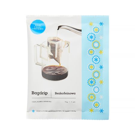 Bagdrip Kawa bezkofeinowa w saszetkach 11 g - kawa