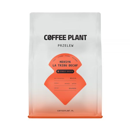 Coffee Plant Kawa ziarnista bezkofeinowa Meksyk La Tribu Decaf Filter 250 g - kawa