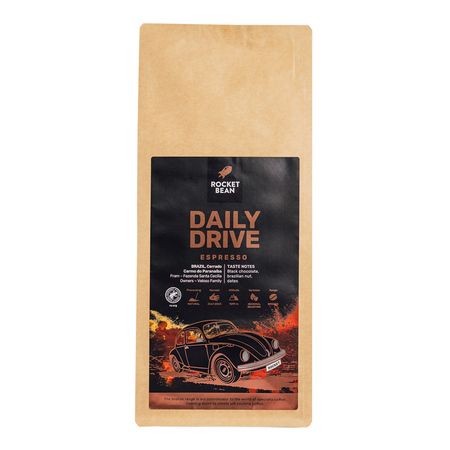 Rocket Bean Kawa ziarnista Daily Drive Brazylia Natural Espresso 500 g - kawa