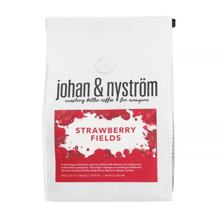 Johan & Nyström Kawa ziarnista Strawberry Fields Filter 250 g - kawa