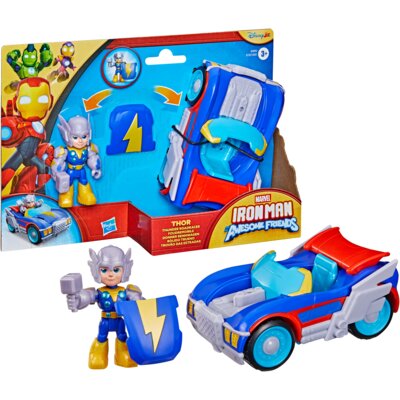Figurka HASBRO Disney Junior Iron Man i Super Ekipa Thor G26925X0