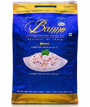 Ryż basmati długi Extra Long Rice Banno 5kg
