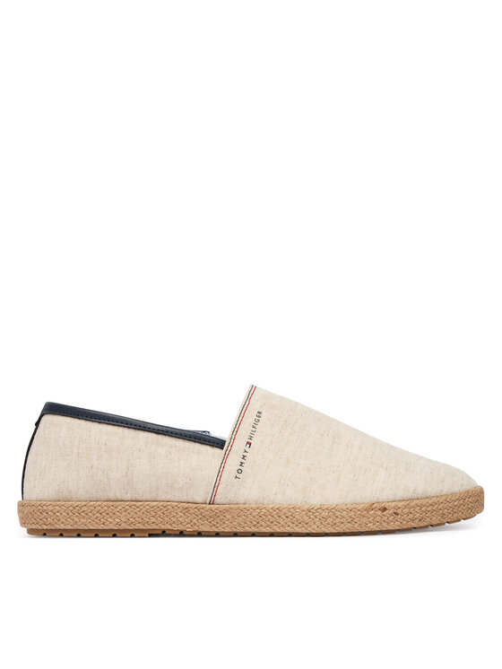 Tommy Hilfiger Espadryle Hilfiger Chambray Espadrille FM0FM05793 Écru