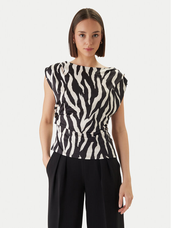 Morgan Bluzka 261-DCLAMY Czarny Regular Fit