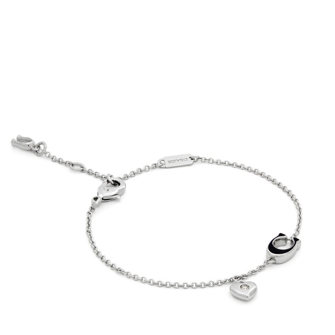 Bransoletka Coach 37571290 Srebrny