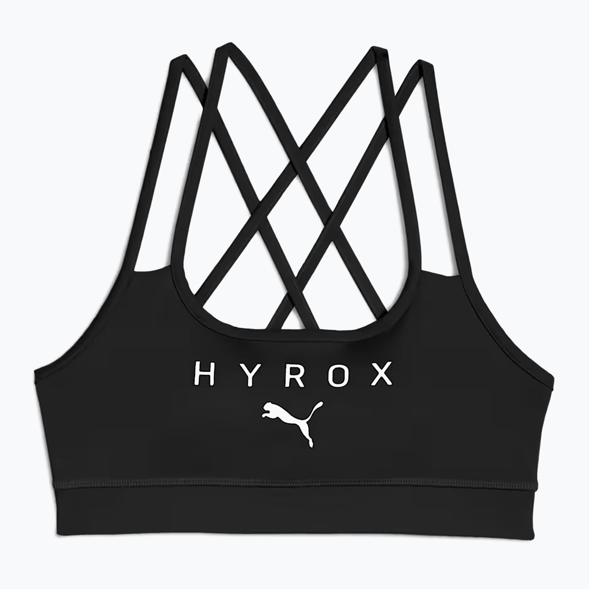 Biustonosz treningowy PUMA Hyrox Move Strappy black WYSYŁKA W 24H 30 DNI NA ZWROT