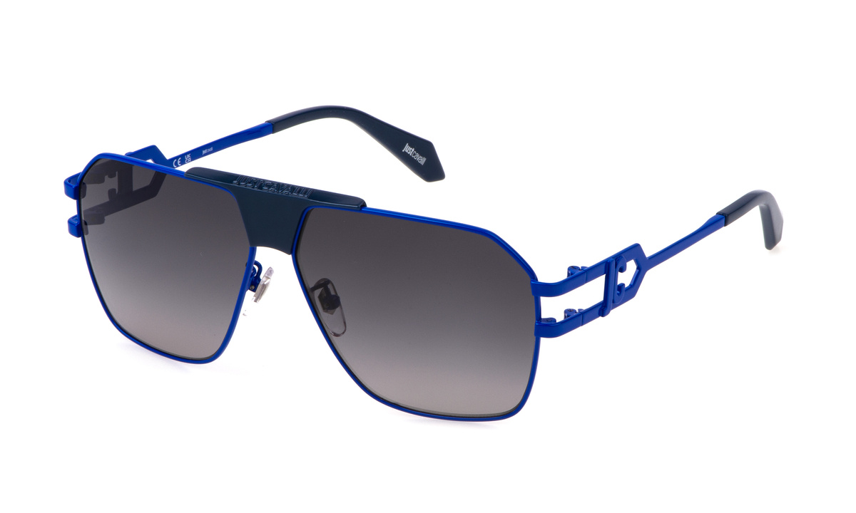 Okulary JUST CAVALLI SJC094-6101HR. Okulary przeciwsłoneczne, Kolor niebieski. Unisex.
