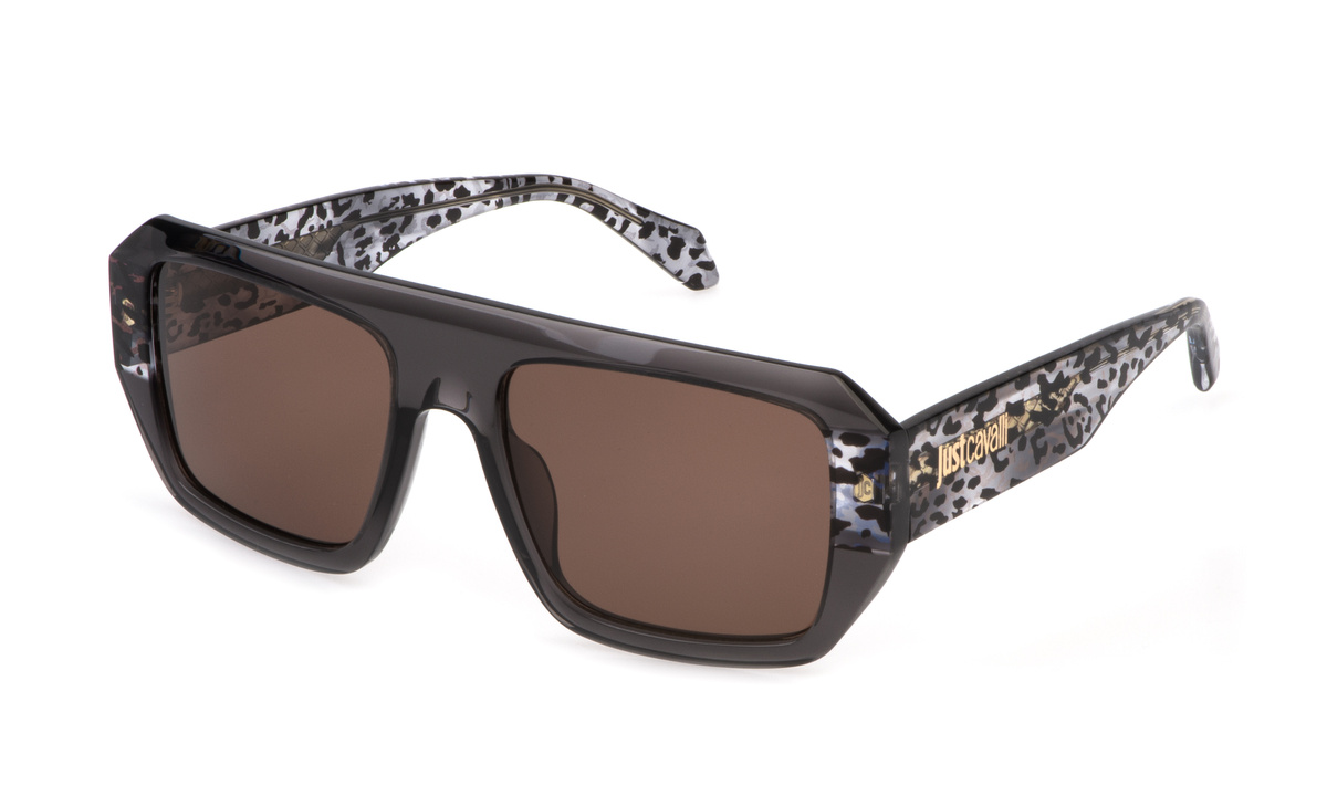 Okulary JUST CAVALLI SJC101V550819. Okulary przeciwsłoneczne, Kolor szary. Unisex.