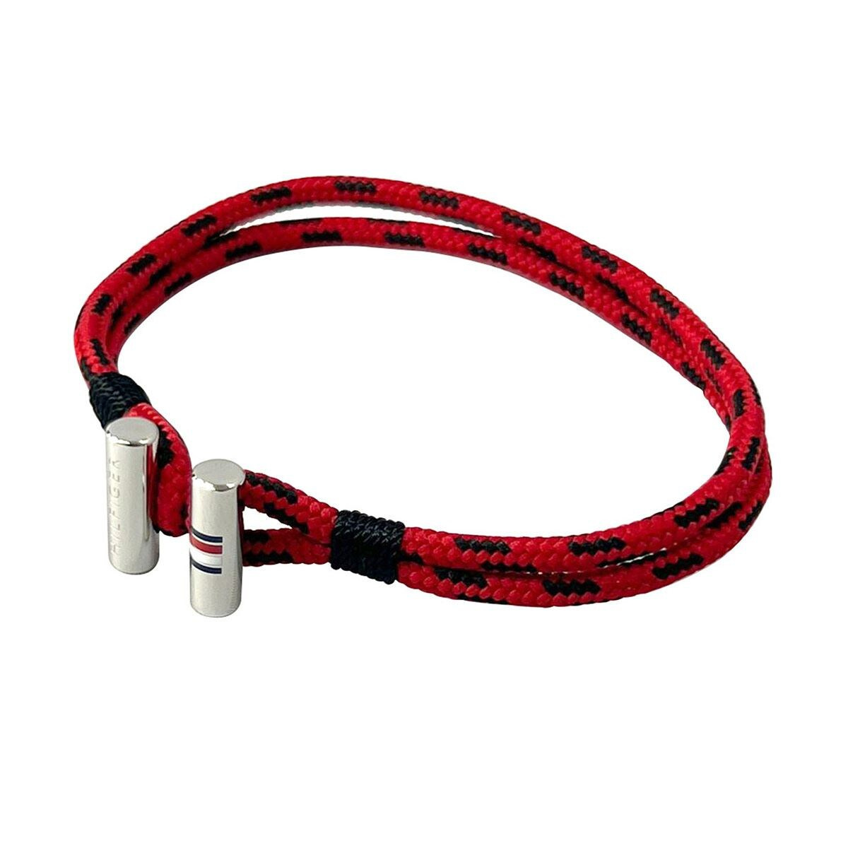 Biżuteria TOMMY HILFIGER 2790410. Bransoletka, Kolor czerwony. Mężczyzna.