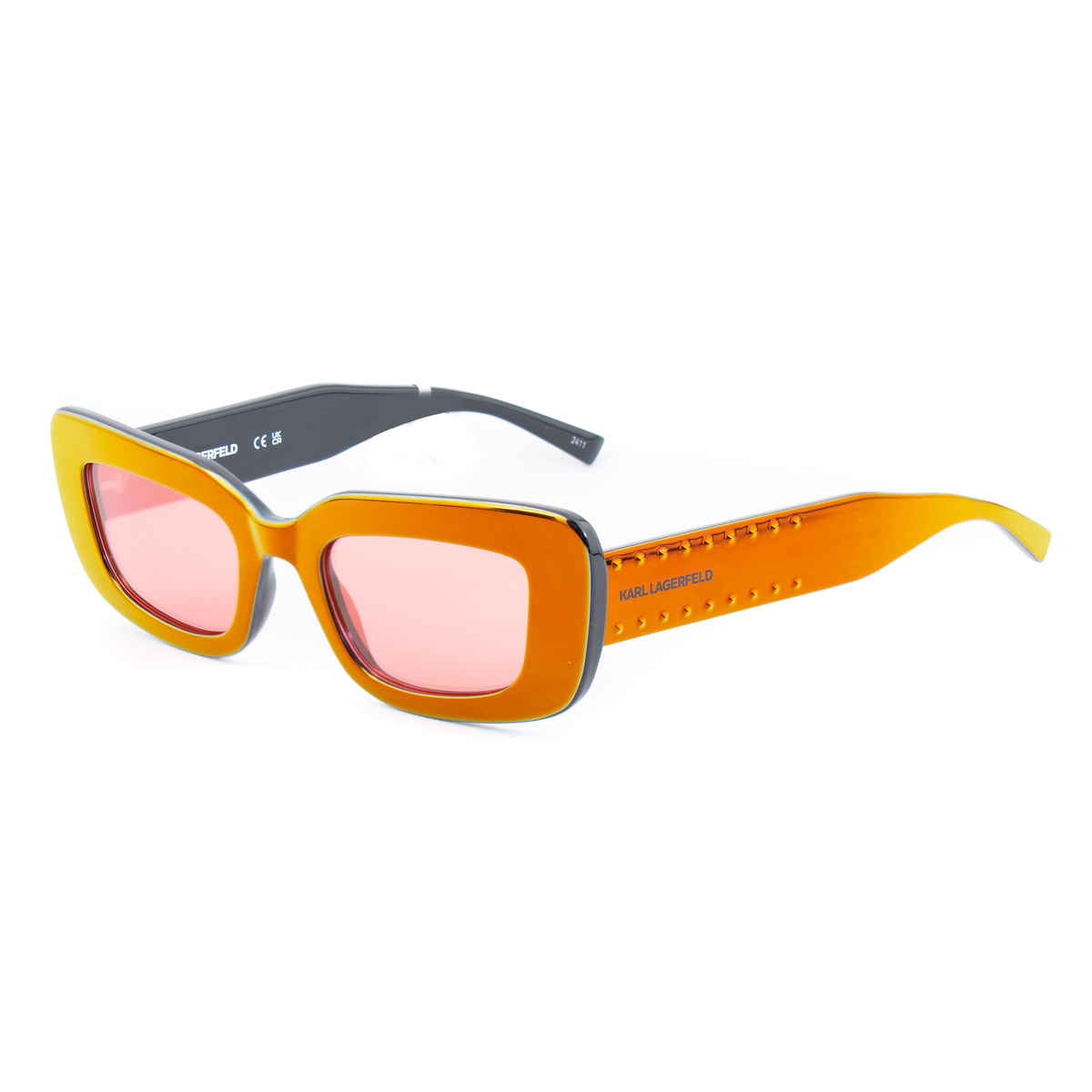 Okulary KARL LAGERFELD KL6164S-602. Okulary przeciwsłoneczne, Kolor czerwony. Kobieta.