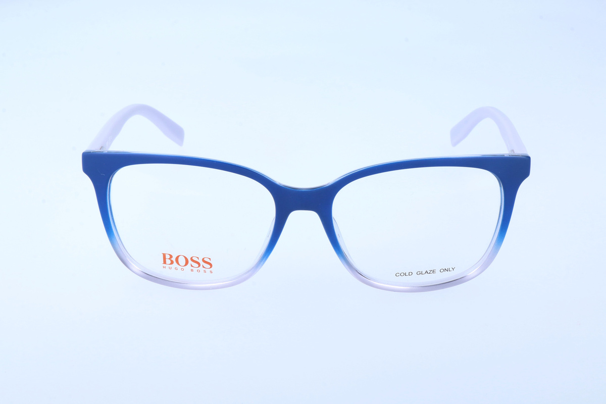 Okulary BOSS BO-0252-SWW. EYEGLASSES, Kolor niebieski. Kobieta.