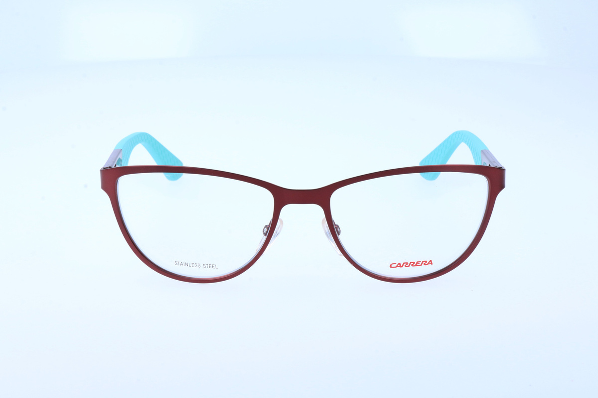 Okulary CARRERA CA5516-8JS. EYEGLASSES, Kolor czerwony. Kobieta.