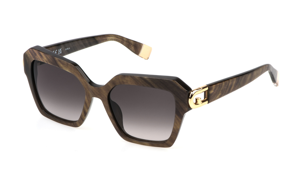 Okulary FURLA SFU817-5306Y4. Okulary przeciwsłoneczne, Kolor brązowy. Kobieta.