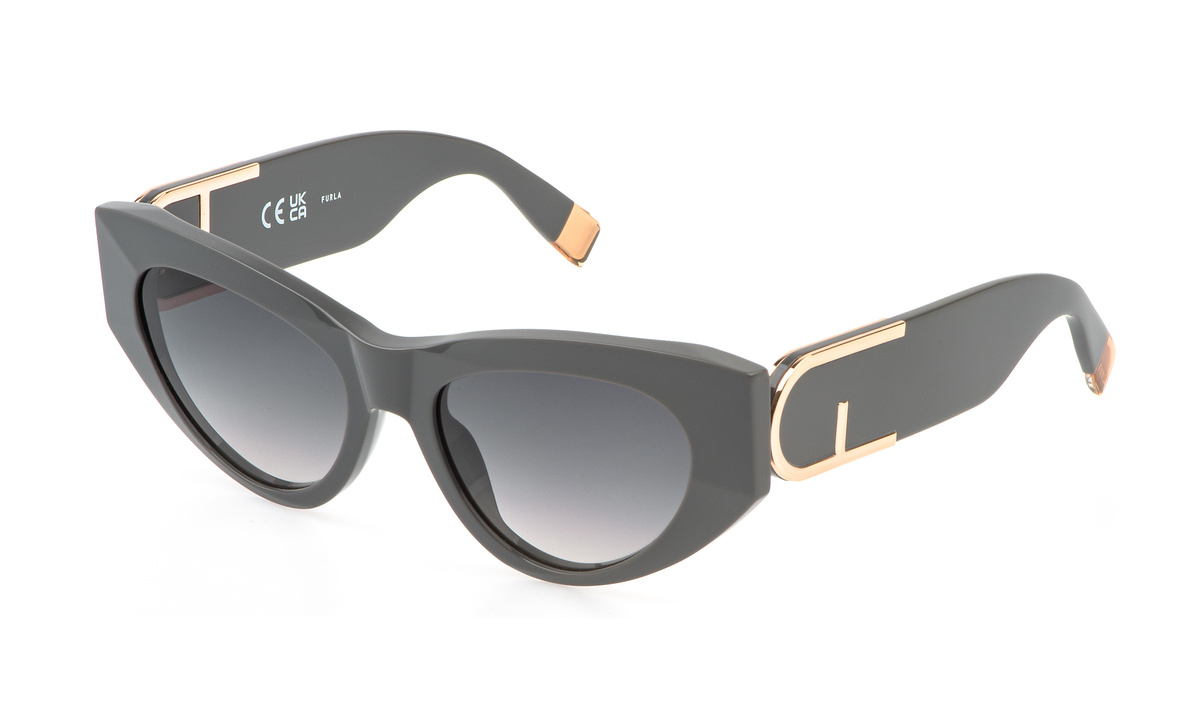 Okulary FURLA SFU881-540GFS. Okulary przeciwsłoneczne, Kolor szary. Kobieta.