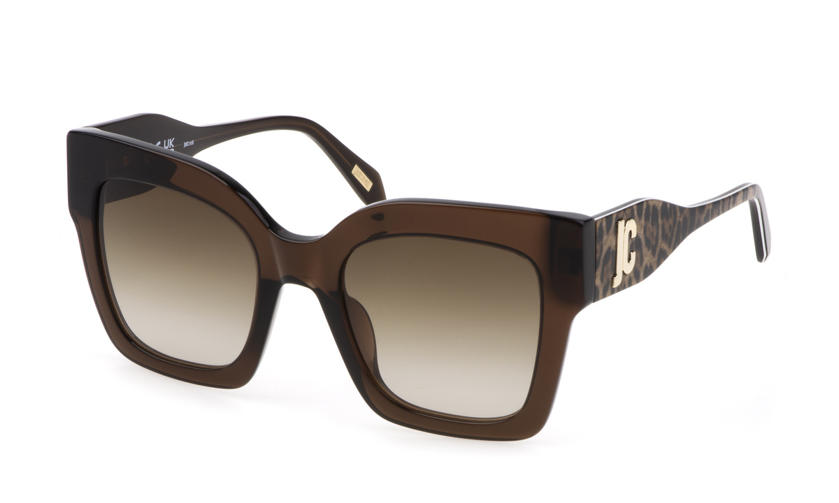Okulary JUST CAVALLI SJC019-520AAK. Okulary przeciwsłoneczne, Kolor brązowy. Kobieta.