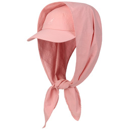 Czapka Seersucker Drape by Kangol, intensywny róż, L/XL (58-61 cm)