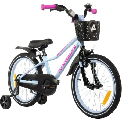 Rower dziecięcy KARBON Jazz 18 cali dla dziewczynki Miętowy