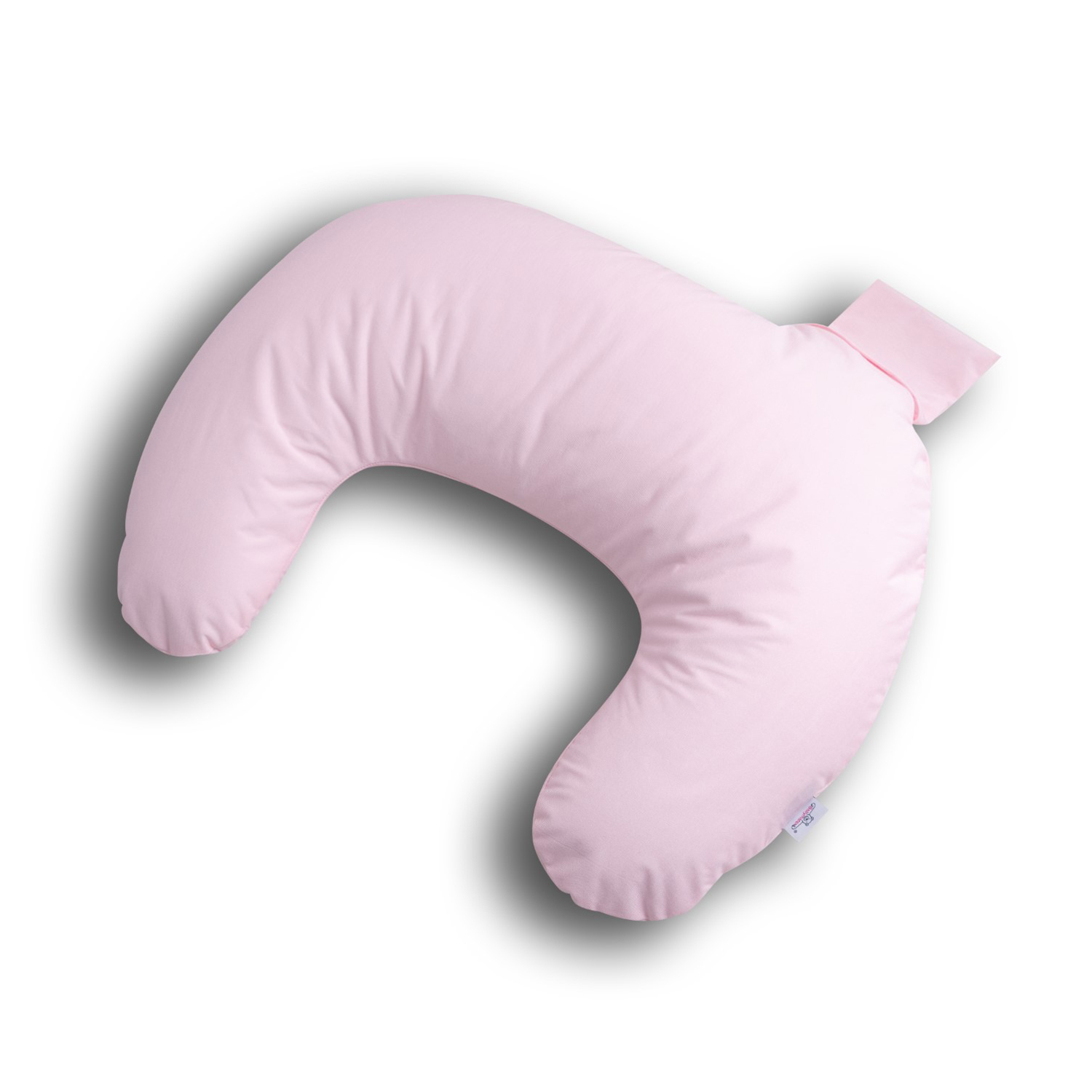 BabyMatex, poduszka pozycjonująca, miniRELAX, bambusowa, 150 cm, jasny róż