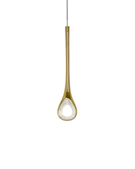 MOOSEE lampa wisząca VUELO złota