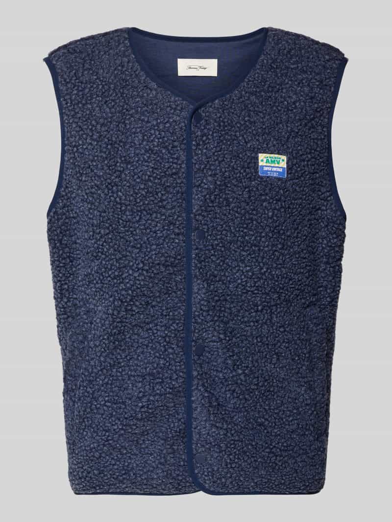 Kamizelka o kroju straight fit z Naszywka z logo model 'Hoktown'