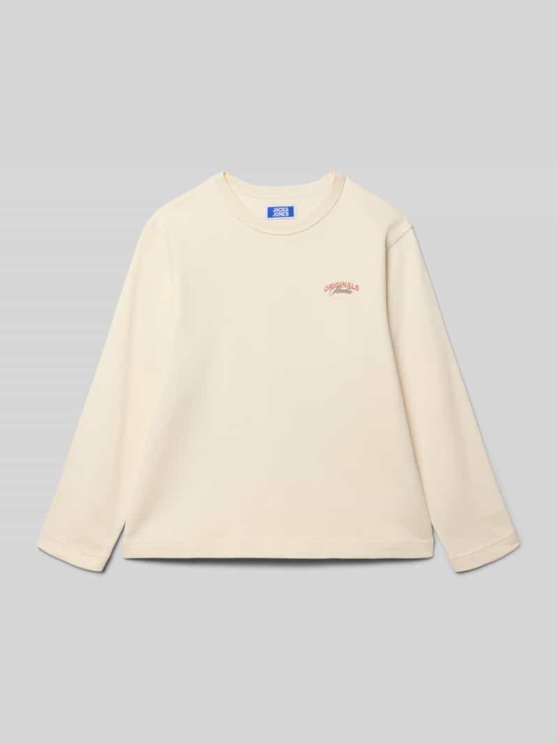 Bluza o kroju regular fit z nadrukiem z logo model 'Upstate'