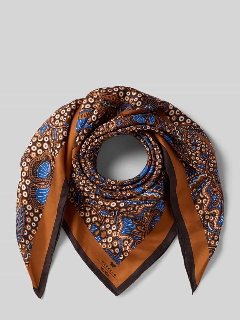 Chusta z czystego jedwabiu model 'WKAONESTO'