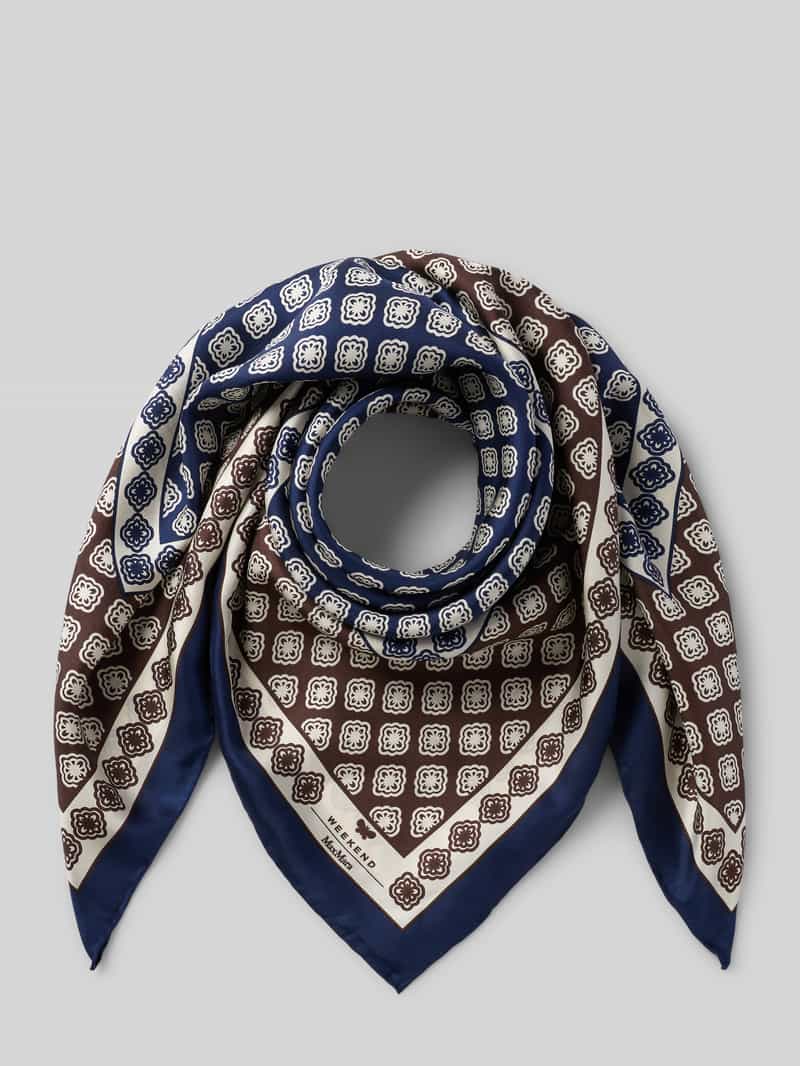 Chusta z czystego jedwabiu model 'WKAONESTO'