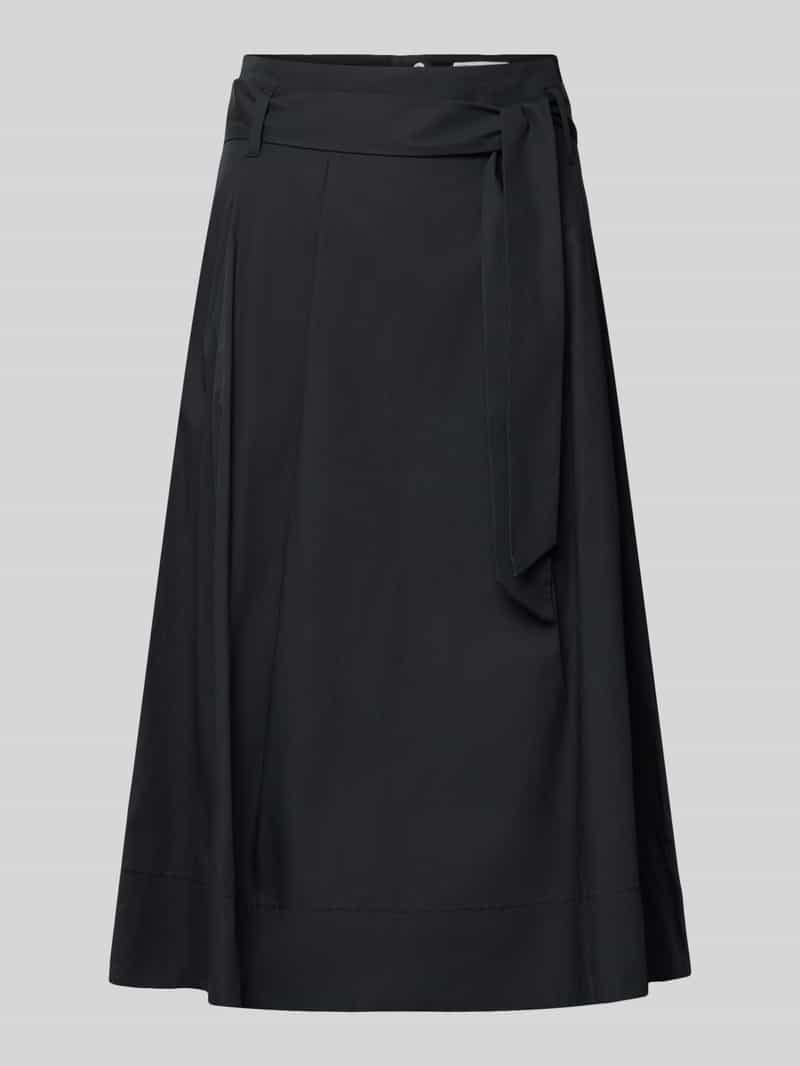 Midispódnica w plisowanym wyglądzie, krój regular fit